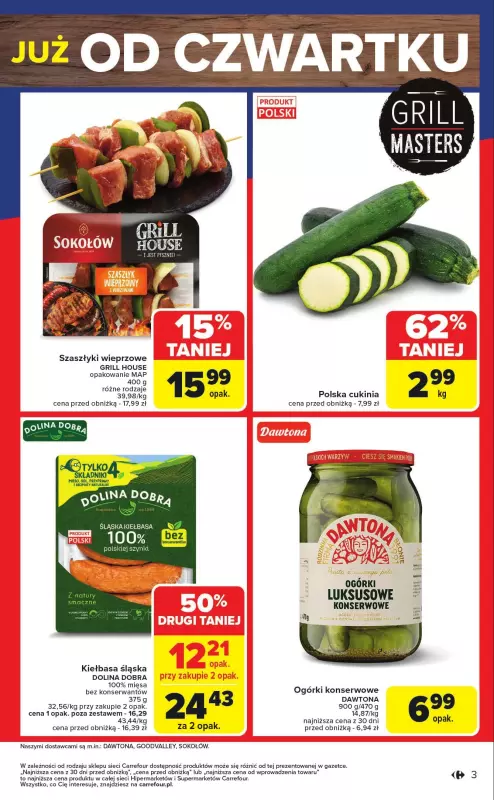 Carrefour - gazetka promocyjna Gazetka Weekend promek już od czwartku   - strona 3