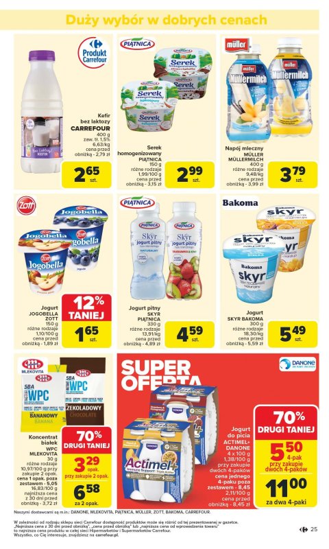 Carrefour - gazetka promocyjna Gazetka Carrefour od poniedziałku  do soboty 26.07 - strona 27