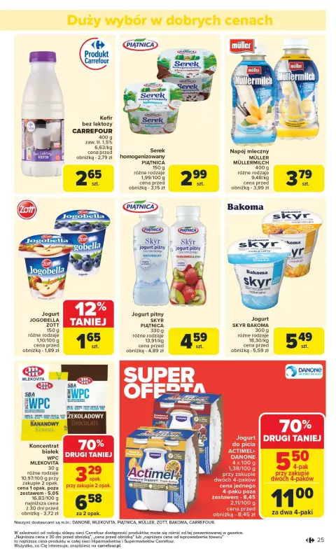 Carrefour - gazetka promocyjna Gazetka Carrefour od poniedziałku  do soboty 26.07 - strona 27
