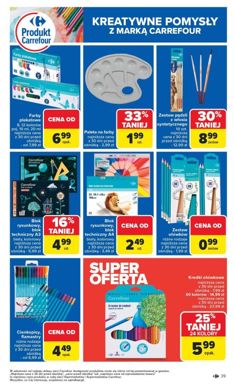 Carrefour - gazetka promocyjna Gazetka Carrefour od poniedziałku  do soboty 26.07 - strona 43