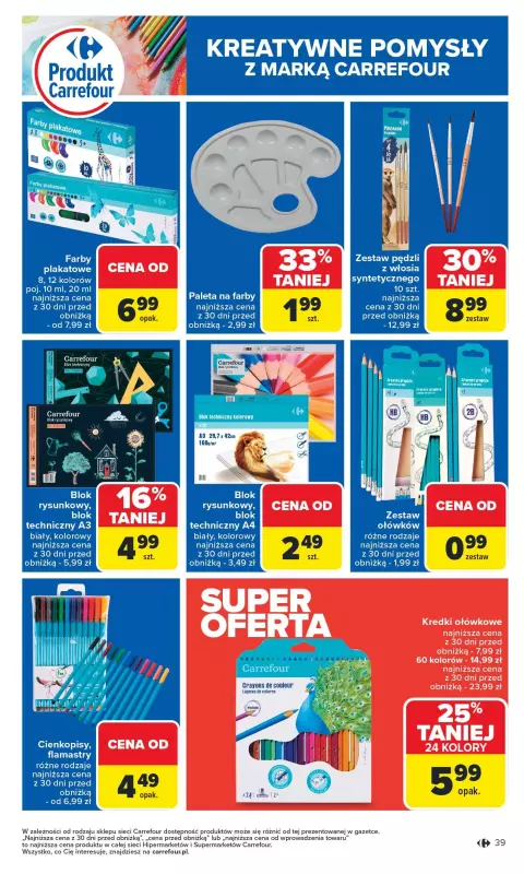 Carrefour - gazetka promocyjna Gazetka Carrefour od poniedziałku  do soboty 26.07 - strona 43