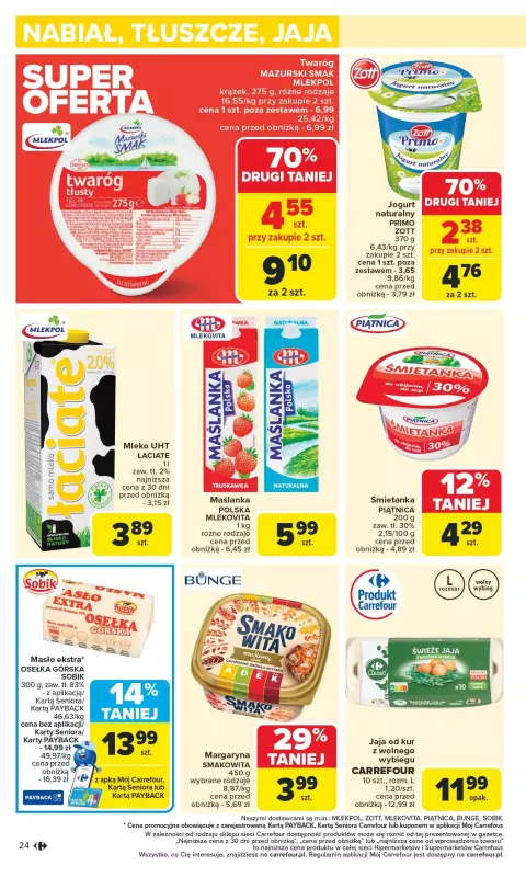 Carrefour - gazetka promocyjna Gazetka Carrefour od poniedziałku  do soboty 26.07 - strona 26