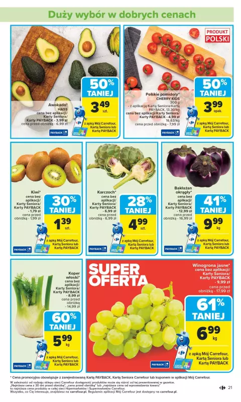 Carrefour - gazetka promocyjna Gazetka Carrefour od poniedziałku  do soboty 26.07 - strona 23