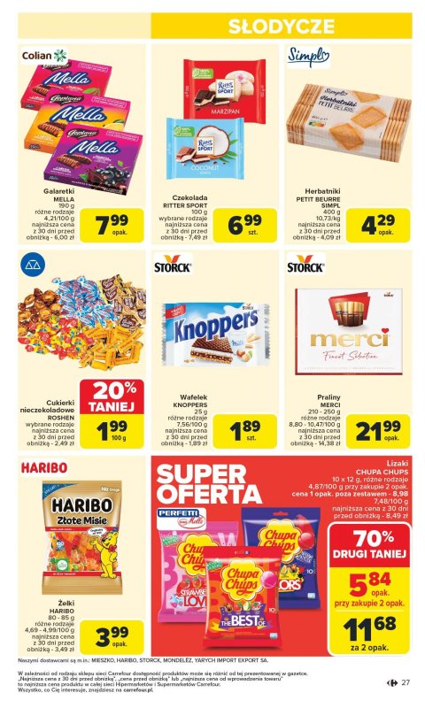 Carrefour - gazetka promocyjna Gazetka Carrefour od poniedziałku  do soboty 26.07 - strona 31