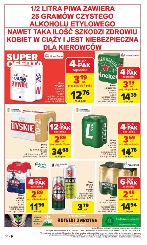 Carrefour - gazetka promocyjna Gazetka Carrefour od poniedziałku  do soboty 26.07 - strona 40