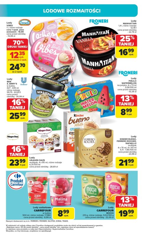 Carrefour - gazetka promocyjna Gazetka Carrefour od poniedziałku  do soboty 26.07 - strona 29