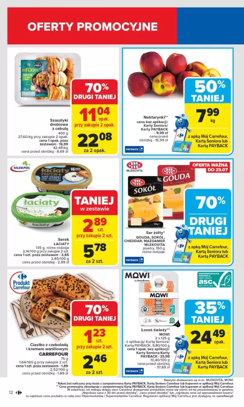 Carrefour - gazetka promocyjna Gazetka Carrefour od poniedziałku od poniedziałku 21.07 do soboty 26.07 - strona 14