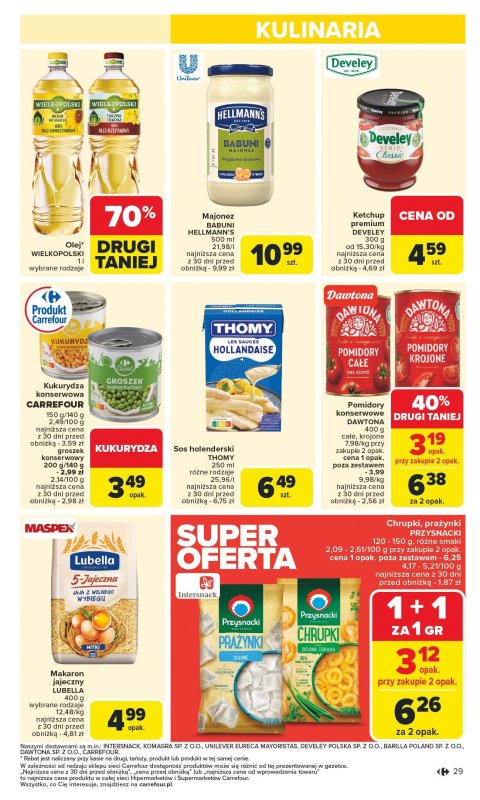 Carrefour - gazetka promocyjna Gazetka Carrefour od poniedziałku  do soboty 26.07 - strona 33