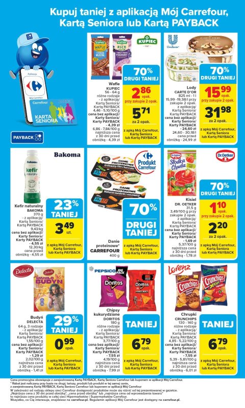 Carrefour - gazetka promocyjna Gazetka Carrefour od poniedziałku  do soboty 26.07 - strona 44