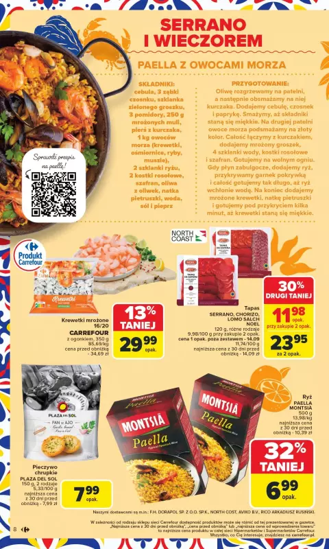 Carrefour - gazetka promocyjna Gazetka Kuchnia śródziemnomorska  do soboty 02.08 - strona 8