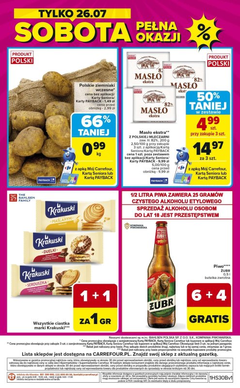 Carrefour - gazetka promocyjna Gazetka Weekend promek już od czwartku od czwartku 24.07 do soboty 26.07 - strona 8