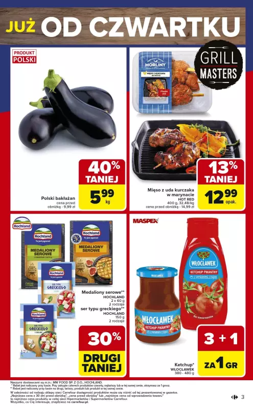 Carrefour - gazetka promocyjna Gazetka Weekend promek już od czwartku od czwartku 24.07 do soboty 26.07 - strona 3