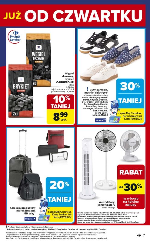 Carrefour - gazetka promocyjna Gazetka Weekend promek już od czwartku  do soboty 26.07 - strona 7