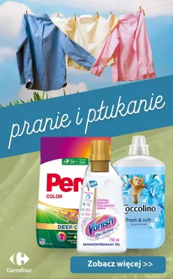 Carrefour - gazetka promocyjna Produkty do prania i płukania od wtorku 22.07 do soboty 26.07