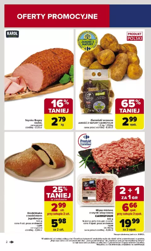Carrefour - gazetka promocyjna Gazetka Carrefour od poniedziałku 28.07 do soboty 02.08 - strona 4