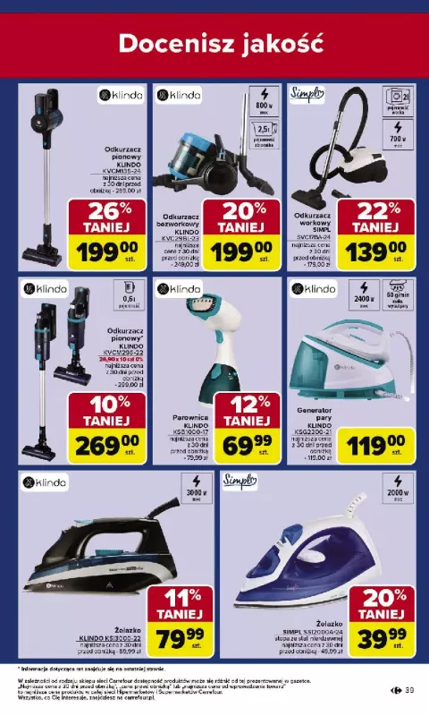 Carrefour - gazetka promocyjna Gazetka Carrefour od poniedziałku 28.07 do soboty 02.08 - strona 41