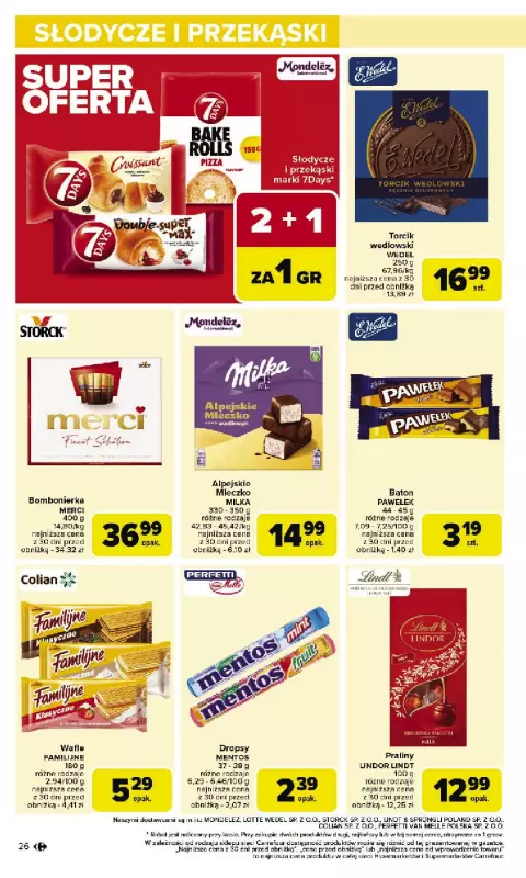 Carrefour - gazetka promocyjna Gazetka Carrefour od poniedziałku 28.07 do soboty 02.08 - strona 28