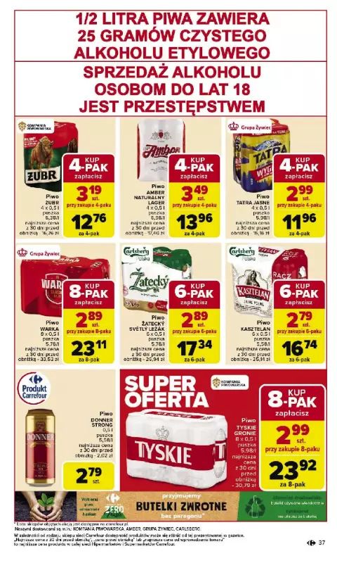 Carrefour - gazetka promocyjna Gazetka Carrefour  do soboty 02.08 - strona 39