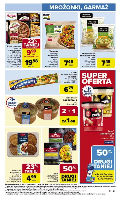 Carrefour - gazetka promocyjna Gazetka Carrefour od poniedziałku 28.07 do soboty 02.08 - strona 23
