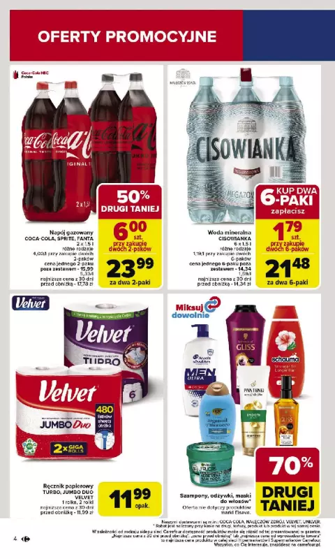 Carrefour - gazetka promocyjna Gazetka Carrefour od poniedziałku 28.07 do soboty 02.08 - strona 6