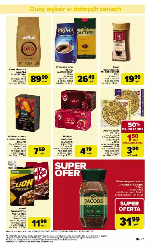 Carrefour - gazetka promocyjna Gazetka Carrefour  do soboty 02.08 - strona 29