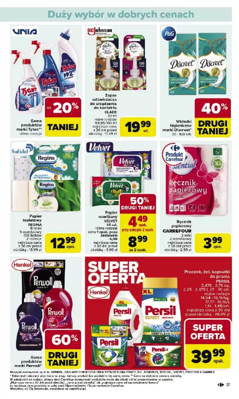 Carrefour - gazetka promocyjna Gazetka Carrefour  do soboty 02.08 - strona 33