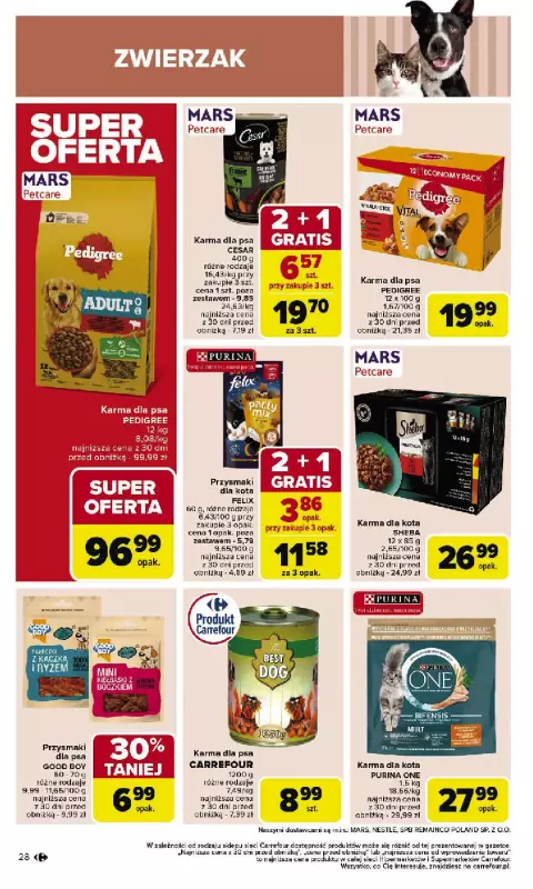Carrefour - gazetka promocyjna Gazetka Carrefour od poniedziałku 28.07 do soboty 02.08 - strona 30