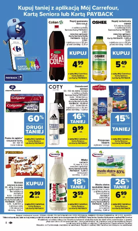 Carrefour - gazetka promocyjna Gazetka Carrefour od poniedziałku 28.07 do soboty 02.08 - strona 10