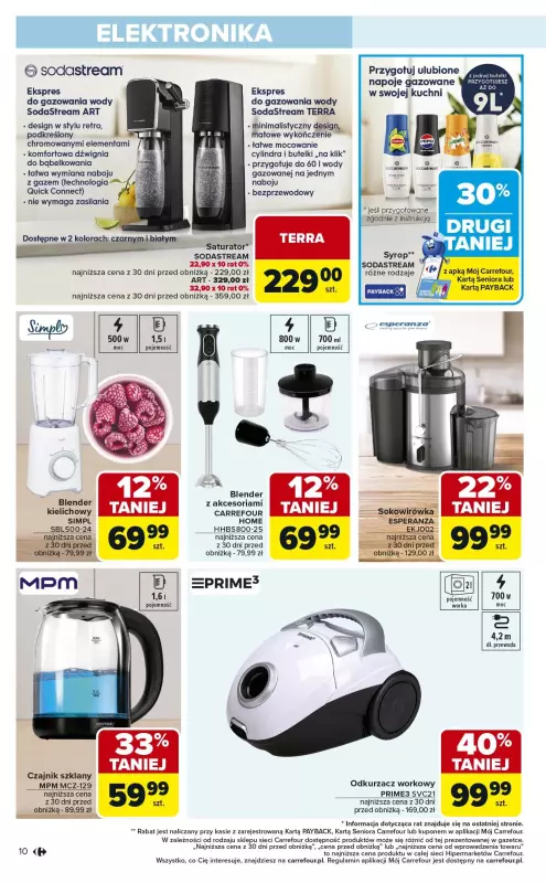 Carrefour - gazetka promocyjna Gazetka Łap okazje od czwartku  do środy 13.08 - strona 10