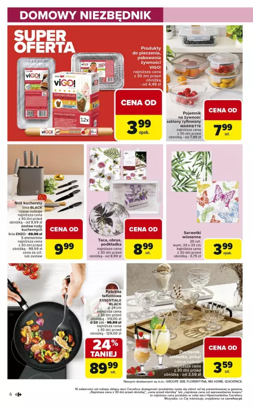 Carrefour - gazetka promocyjna Gazetka Łap okazje od czwartku  do środy 13.08 - strona 6