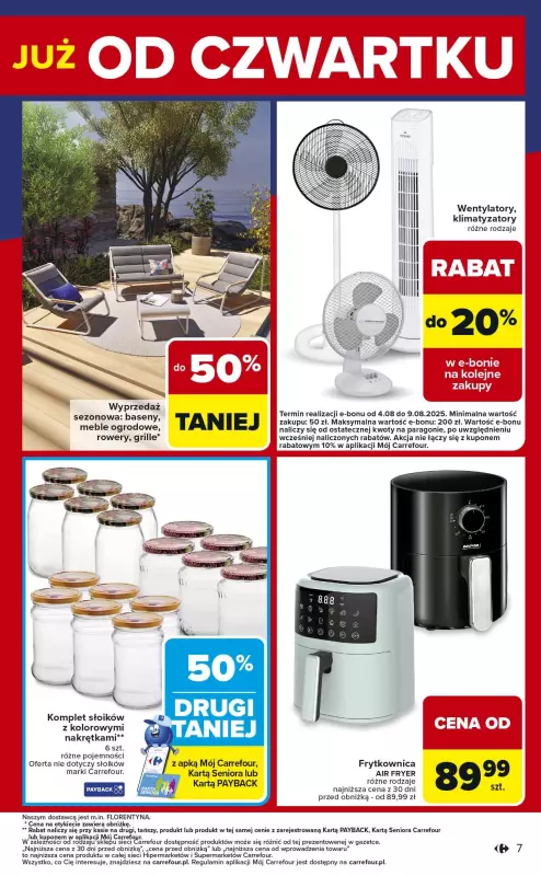 Carrefour - gazetka promocyjna Gazetka Weekend promek już od czwartku od czwartku 31.07 do soboty 02.08 - strona 7