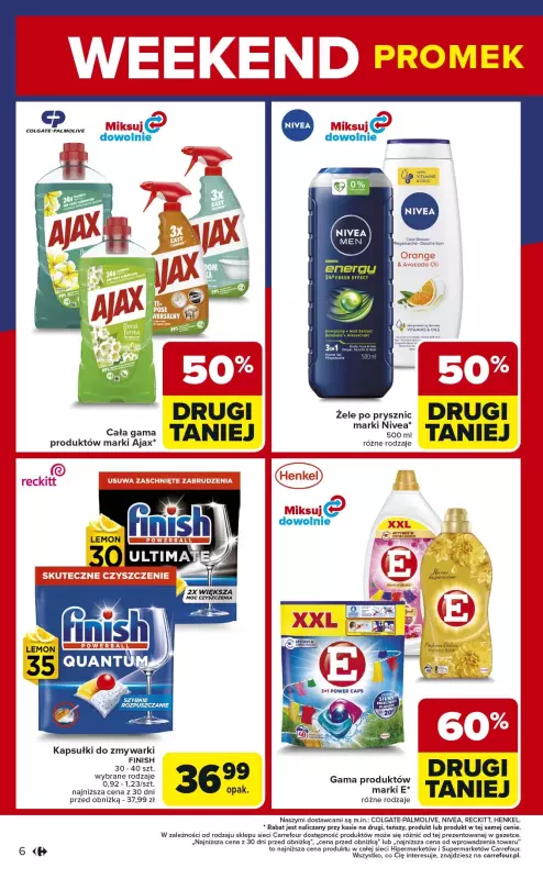 Carrefour - gazetka promocyjna Gazetka Weekend promek już od czwartku  do soboty 02.08 - strona 6
