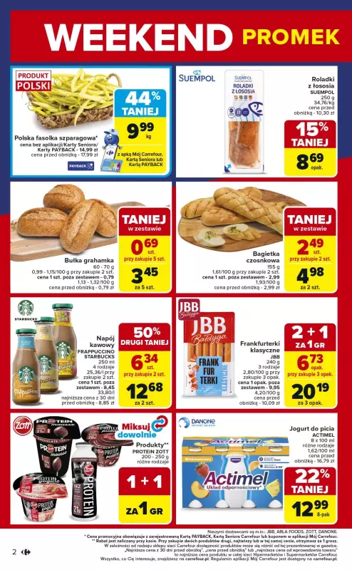 Carrefour - gazetka promocyjna Gazetka Weekend promek już od czwartku   - strona 2