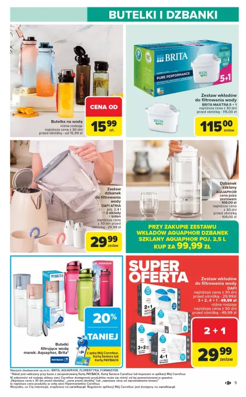 Carrefour - gazetka promocyjna Gazetka Łap okazje od czwartku od czwartku 31.07 do środy 13.08 - strona 9