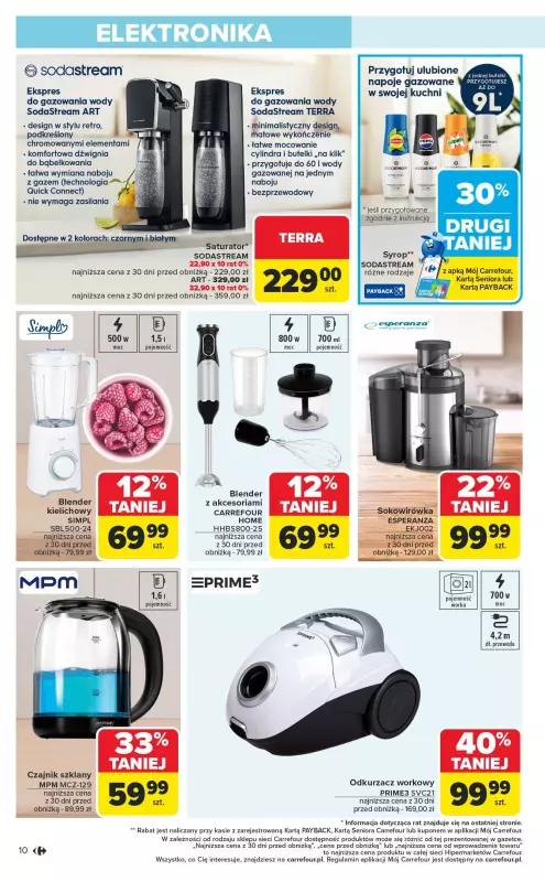 Carrefour - gazetka promocyjna Gazetka Łap okazje od czwartku od czwartku 31.07 do środy 13.08 - strona 10