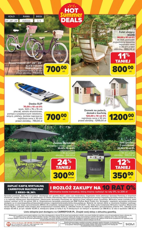 Carrefour - gazetka promocyjna Gazetka Łap okazje od czwartku od czwartku 31.07 do środy 13.08 - strona 16