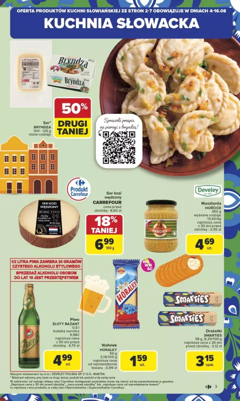 Carrefour - gazetka promocyjna Gazetka Carrefour od poniedziałku  do soboty 09.08 - strona 5