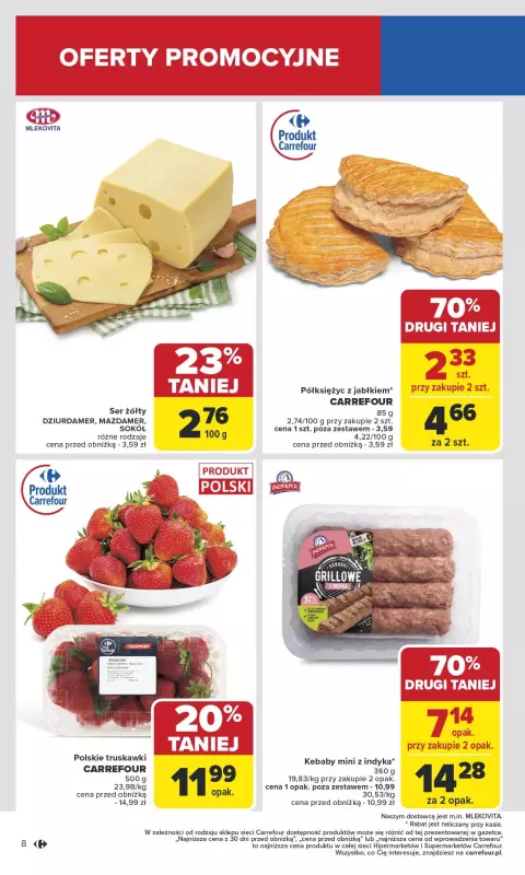 Carrefour - gazetka promocyjna Gazetka Carrefour od poniedziałku  do soboty 09.08 - strona 10