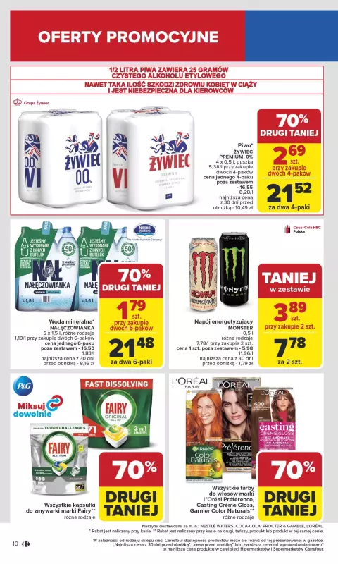 Carrefour - gazetka promocyjna Gazetka Carrefour od poniedziałku  do soboty 09.08 - strona 12