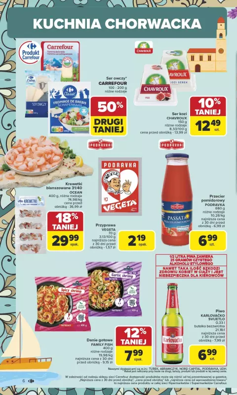 Carrefour - gazetka promocyjna Gazetka Kuchnia słowiańska  do soboty 16.08 - strona 6