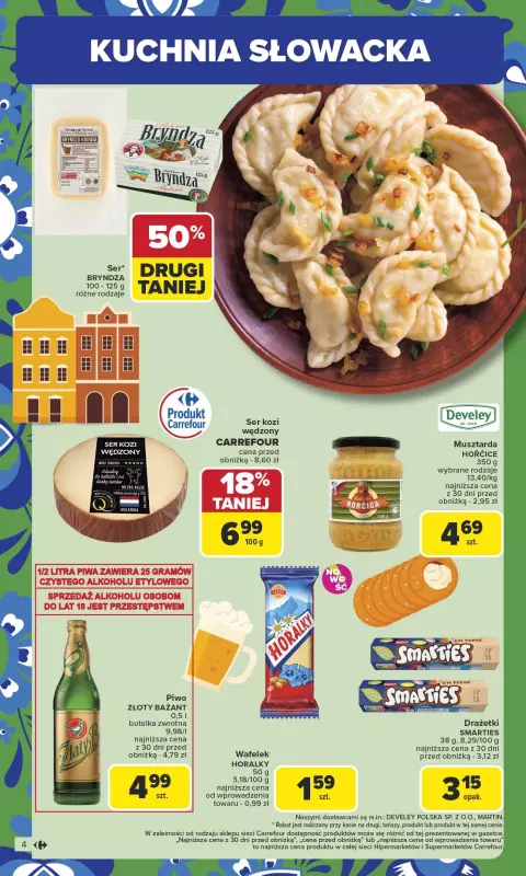 Carrefour - gazetka promocyjna Gazetka Kuchnia słowiańska  do soboty 16.08 - strona 4