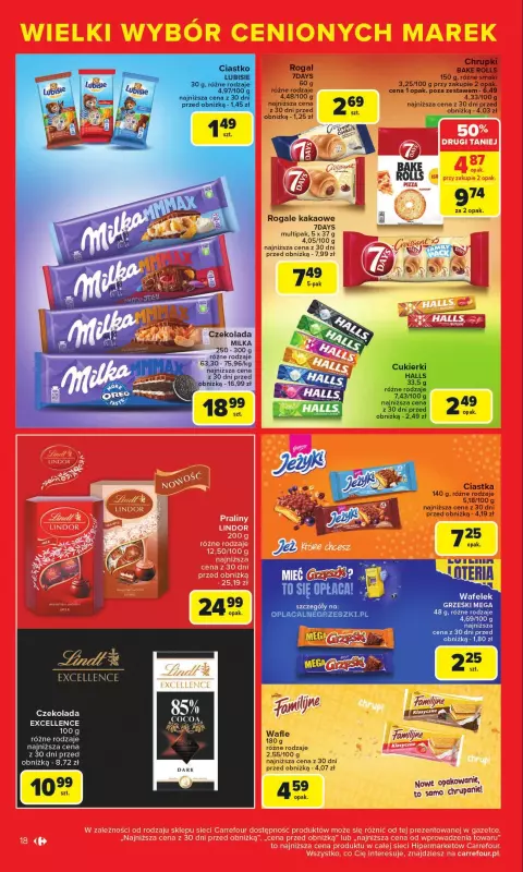 Carrefour - gazetka promocyjna Gazetka Cenione marki, super ceny  do soboty 16.08 - strona 18