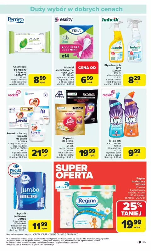 Carrefour - gazetka promocyjna Gazetka Carrefour od poniedziałku  do soboty 16.08 - strona 39