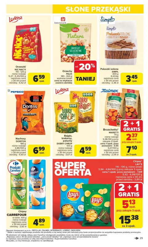 Carrefour - gazetka promocyjna Gazetka Carrefour od poniedziałku  do soboty 16.08 - strona 33