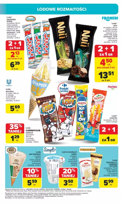 Carrefour - gazetka promocyjna Gazetka Carrefour od poniedziałku  do soboty 16.08 - strona 23