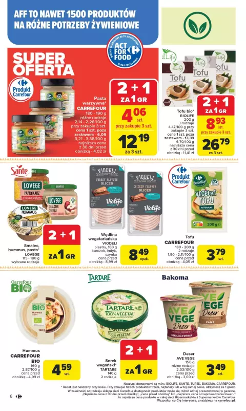 Carrefour - gazetka promocyjna Gazetka Carrefour od poniedziałku  do soboty 16.08 - strona 8