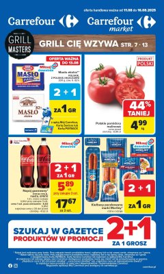Carrefour - gazetka promocyjna Gazetka Carrefour od poniedziałku  do soboty 16.08