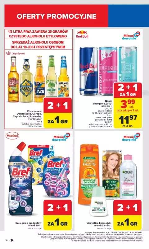 Carrefour - gazetka promocyjna Gazetka Carrefour od poniedziałku  do soboty 16.08 - strona 6