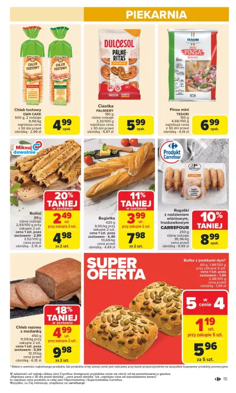 Carrefour - gazetka promocyjna Gazetka Carrefour od poniedziałku  do soboty 16.08 - strona 17