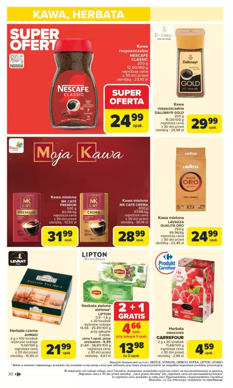 Carrefour - gazetka promocyjna Gazetka Carrefour od poniedziałku  do soboty 16.08 - strona 34